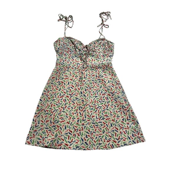 Realisation Par The Devon Dress in White Squiggle - Picture 1 of 4